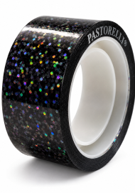 Обмотка для обруча и булав Pastorelli Diamond Nero 11 м