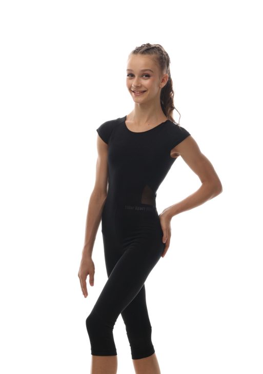 Комбінезон для гімнастики Perfect Body Capri з посиленим наколінником