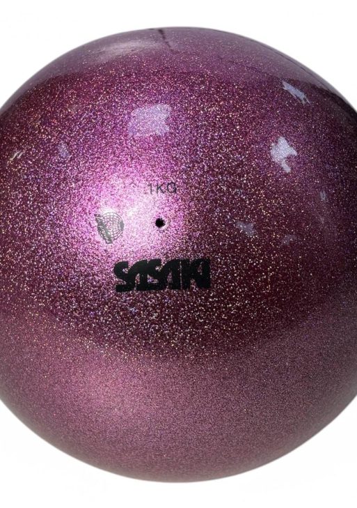 М'яч гімнастичний Sasaki 18,5 cm Meteor col. PLUM FIG