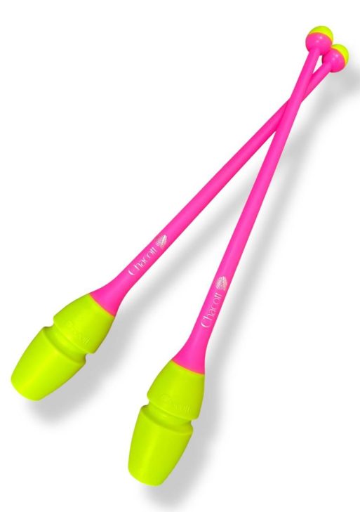 Булави Chacott Combi 45 cm Yellow x Pink FIG 343