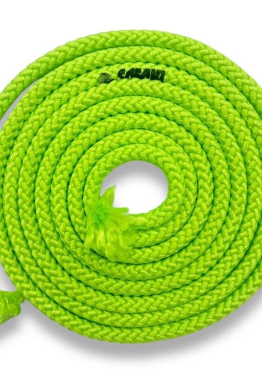 Скакалка для художньої гімнастики Sasaki M-280 P 3,0 м Green ,нейлон