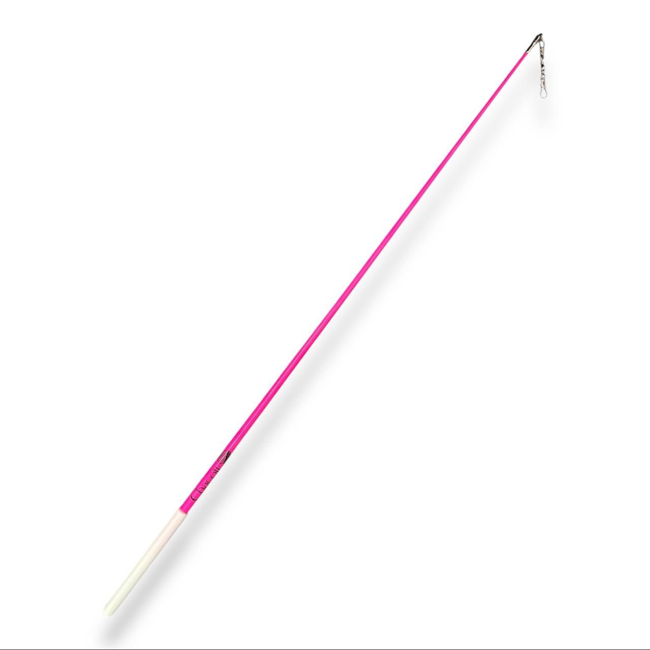 Палочка для худ. гімнастики Chacott Point Flexible 60см col. Pink with White Grip FIG