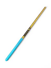 Палочка для худ. гімнастики Sasaki M-781HJK Hologram Short 57см col. Gold x Blue FIG