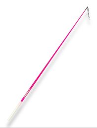 Палочка для худ. гімнастики Sasaki M-700G KEPxW 60см col. Fluo Pink with White Grip FIG