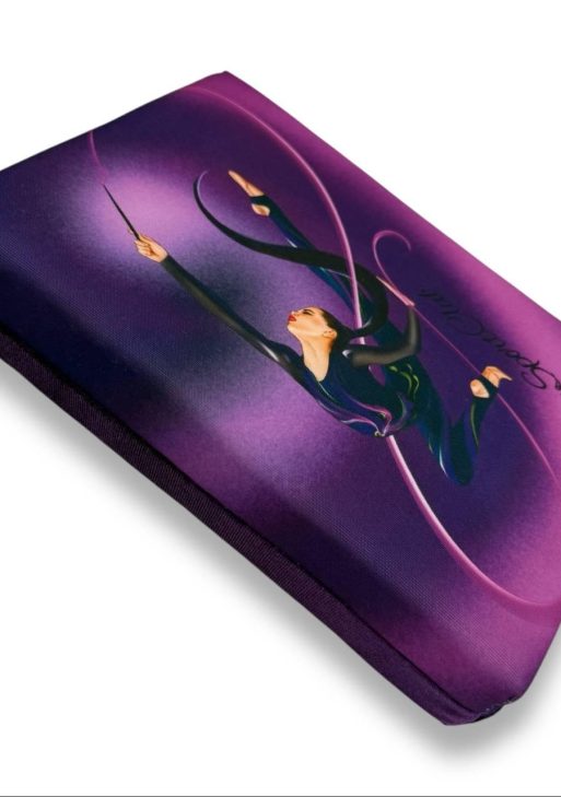 Подушка для розтяжки під ногу / підборіддя 22 × 16 × 4 см , Plum