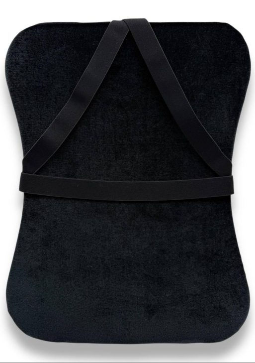 Подушка гімнастична під спину "Черепашка" 28 × 39,5 см , Black