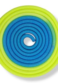 Скакалка для художньої гімнастики Tuloni PRO Bi-Color 3 м Yellow–Blue