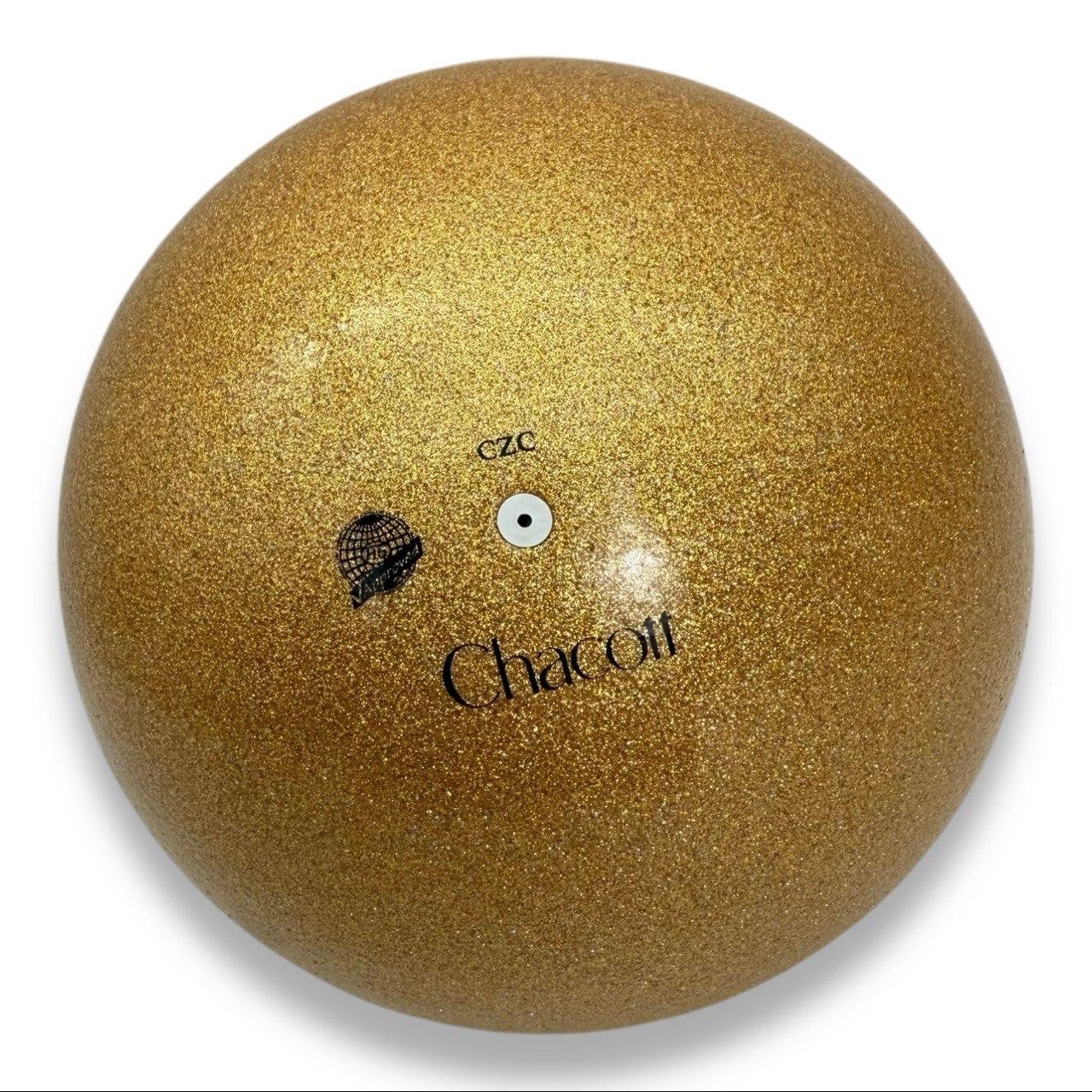 Гімнастичний м’яч Chacott FIG Jewelry Gold 599 18,5 см