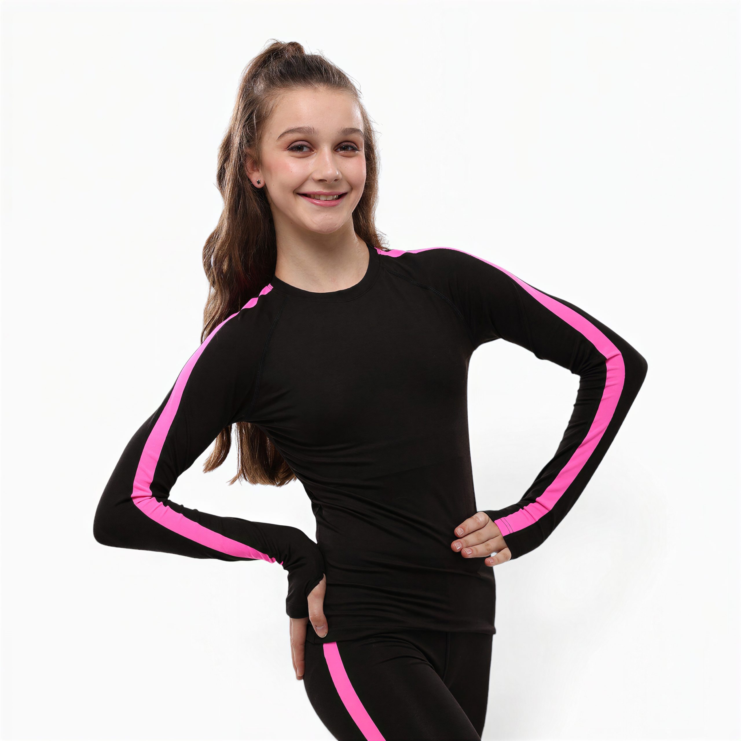 Кофта для художньої гімнастики Lider Premium Pink