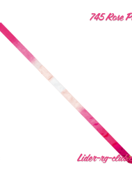 Стрічка для художньої гімнастики Chacott 5 м Medium Gradation Rose Pink FIG 745