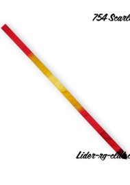 Стрічка для художньої гімнастики Chacott Ribbon Gradation 6 м 754 Scarlet FIG