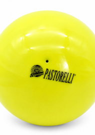М’яч для художньої гімнастики Pastorelli FIG Giallo Fluo 18 см