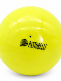 М’яч для художньої гімнастики Pastorelli FIG Giallo Fluo 18 см
