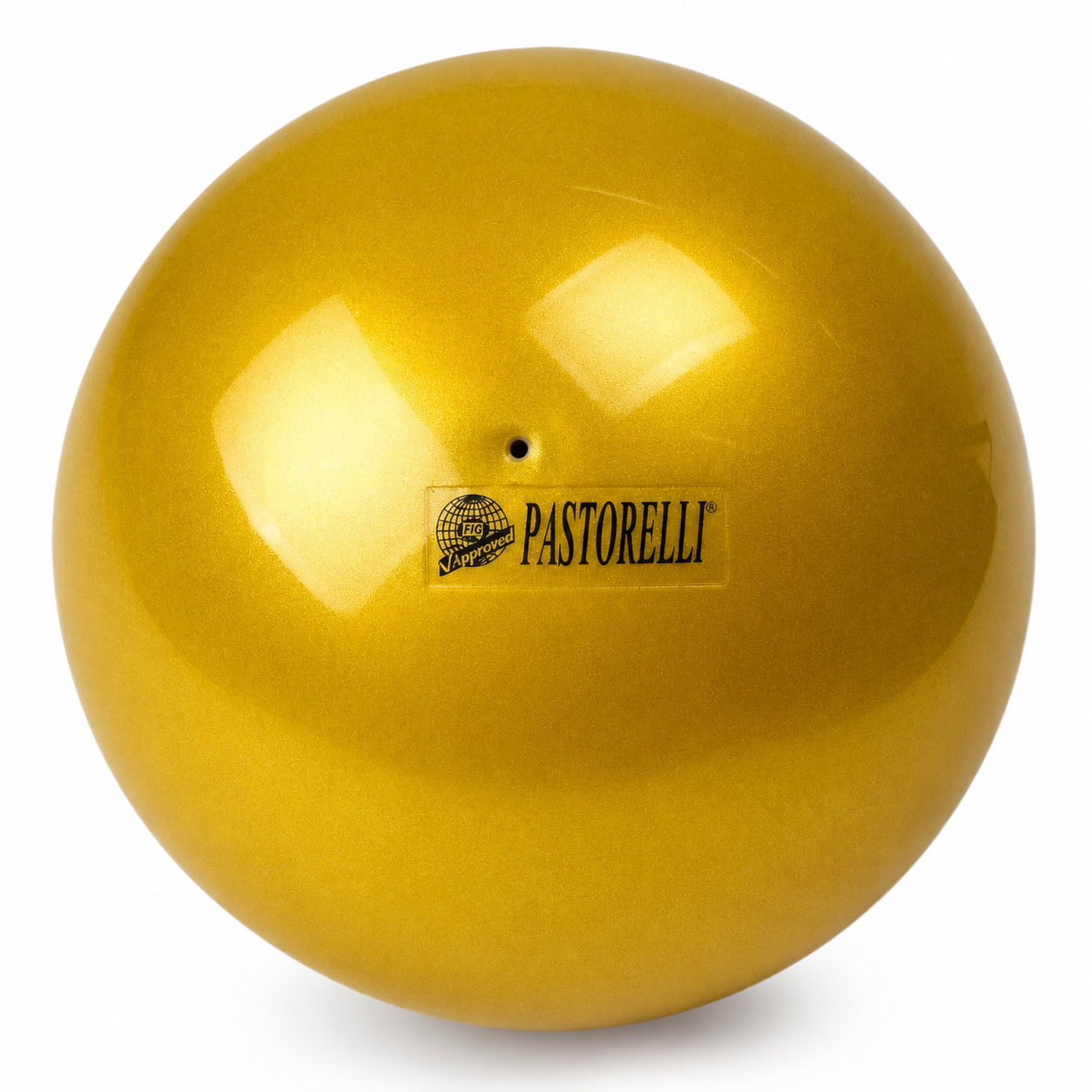 М’яч для художньої гімнастики Pastorelli FIG Oro 18 см