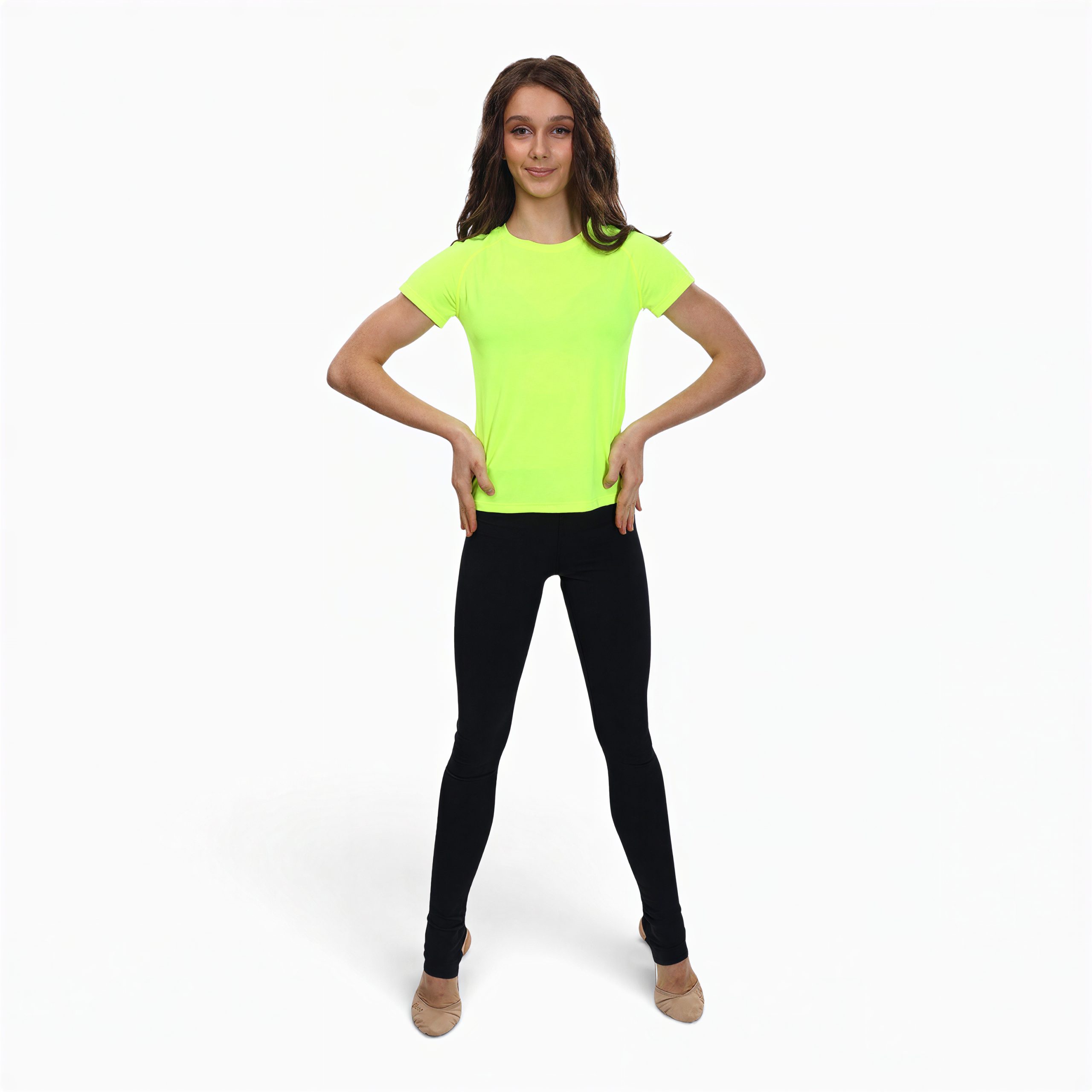 LIDER Neo Lime Artistic Gymnastics T-Shirt