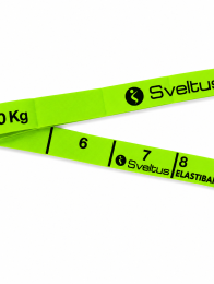 Sveltus Elastiband Stretch Band Lime 10 kg