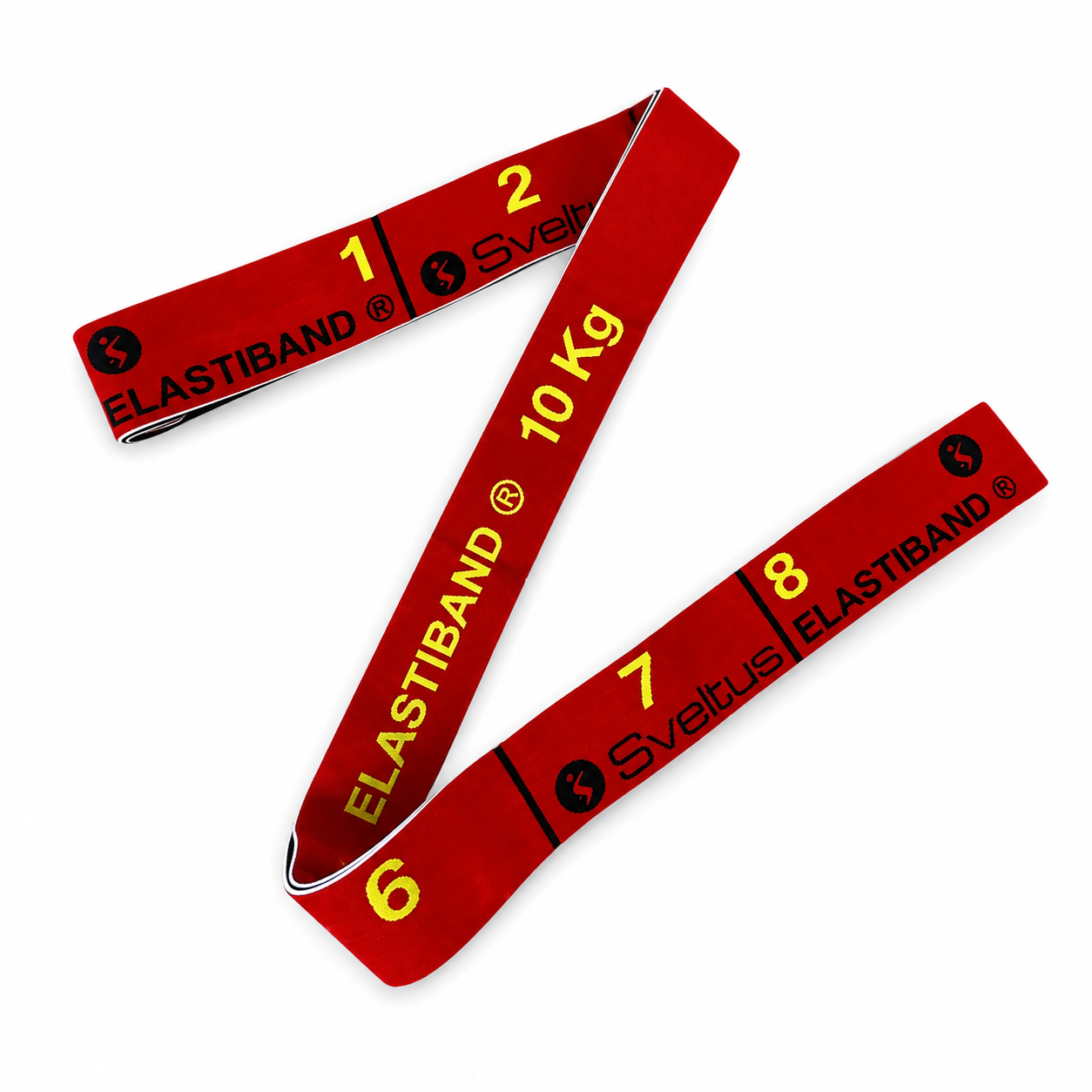 Гума для розтяжки Sveltus Elastiband Червона 10 кг