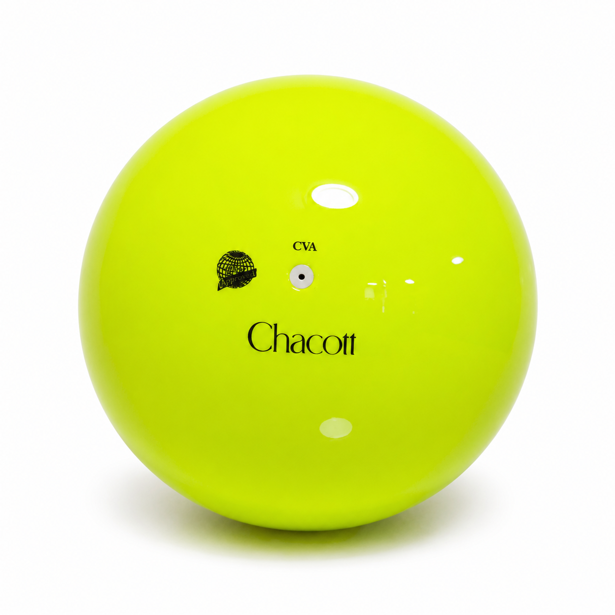 М’яч для художньої гімнастики Chacott FIG Lemon Yellow 062 18,5 см