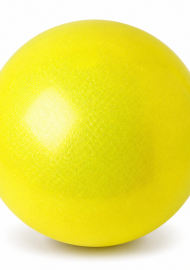 М’яч для художньої гімнастики Pastorelli Glitter HV Giallo Fluo HV 16 см