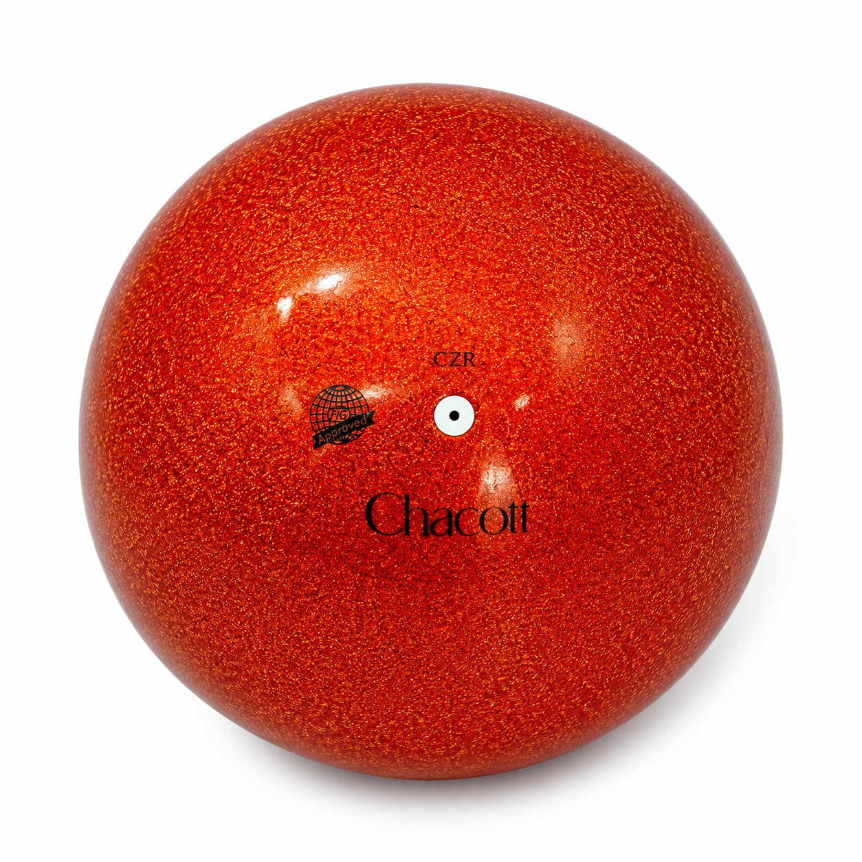 М’яч для художньої гімнастики Chacott Practice Prism Grenadine 656 17 см