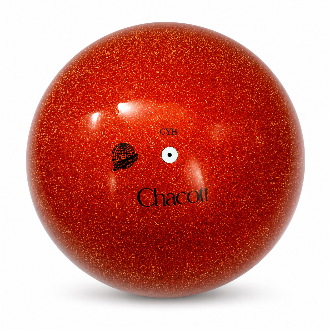 М’яч для художньої гімнастики Chacott FIG Prism Grenadine 656 18,5 см