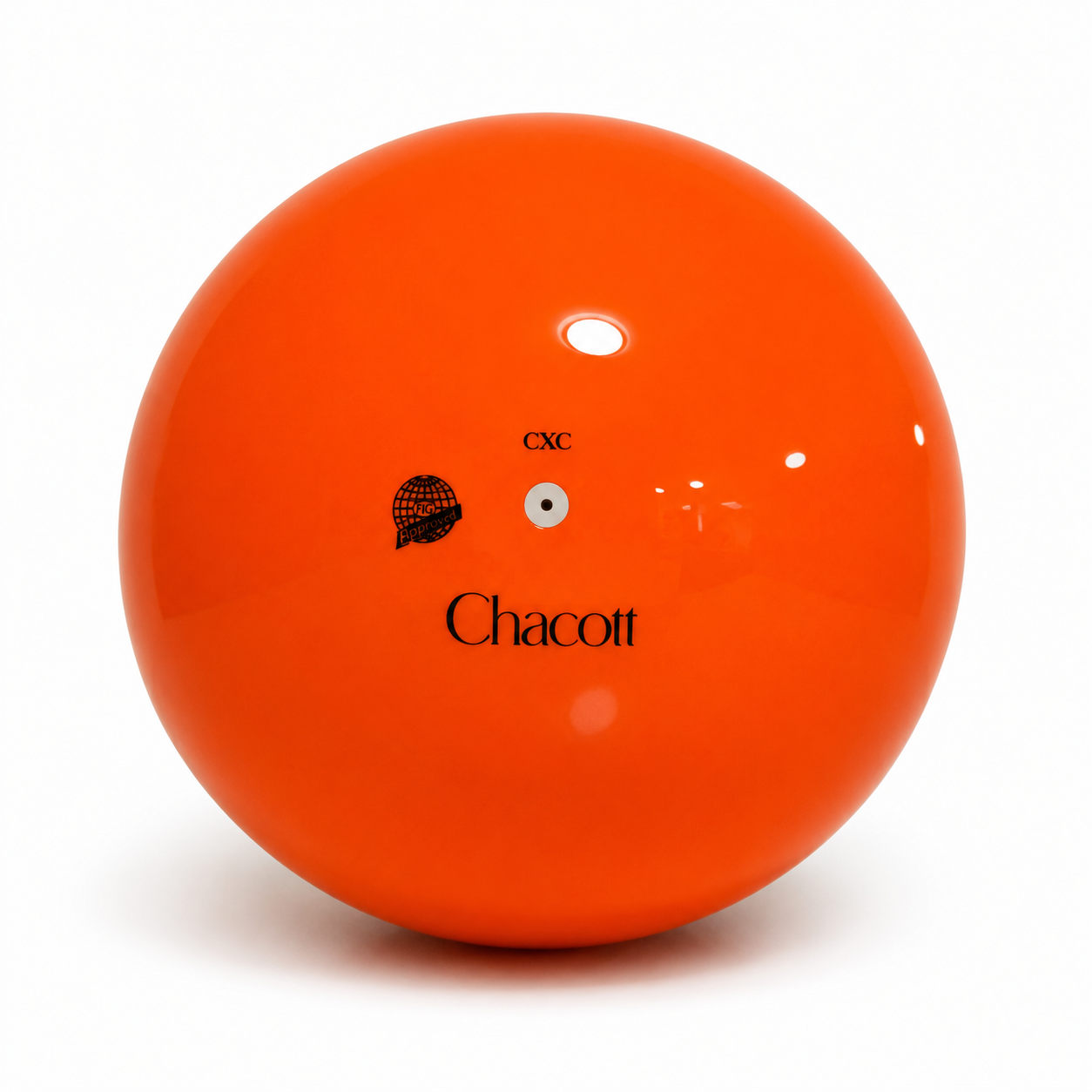 М’яч для художньої гімнастики Chacott FIG Orange 083 18,5 см