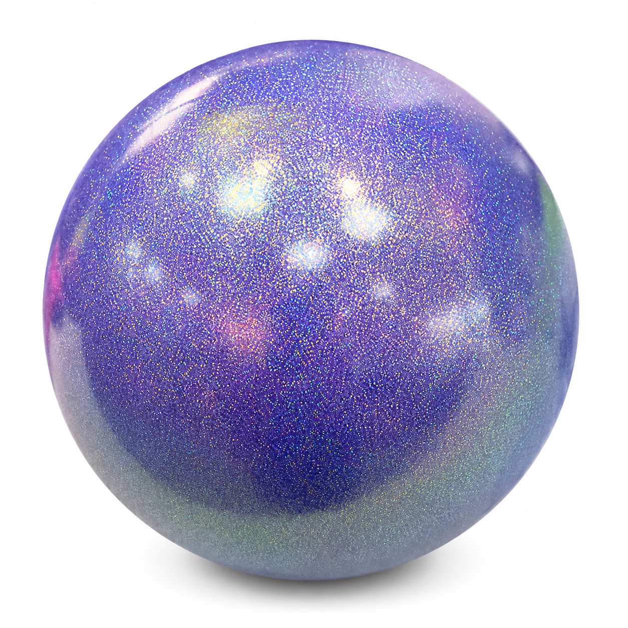 М’яч для художньої гімнастики Pastorelli Glitter HV Lilac AB 16 см