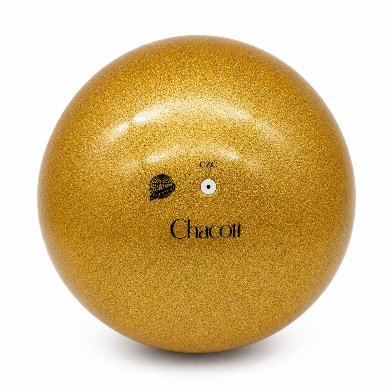 М’яч для художньої гімнастики Chacott Practice Jewelry Gold 599 17 см
