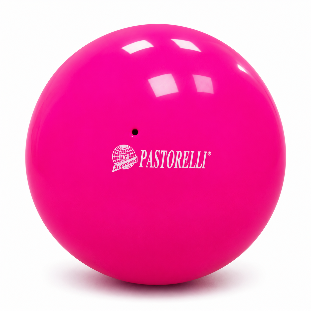 М’яч для художньої гімнастики Pastorelli FIG New Generation Rosa Fluo 18 см