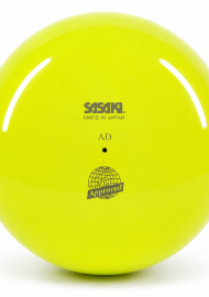 М’яч для художньої гімнастики Sasaki M-20A Lemon Yellow LYMY 18,5 см