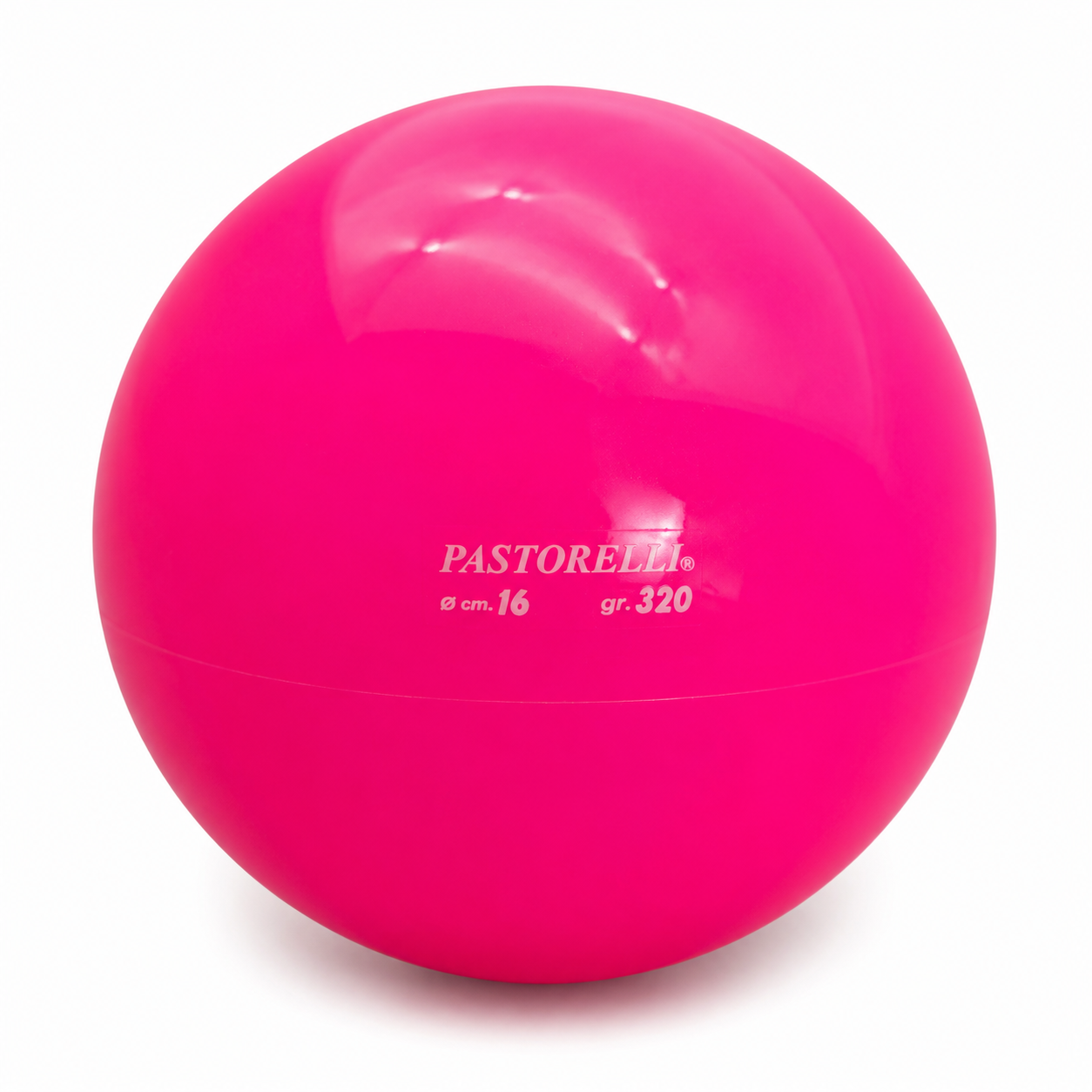 М’яч для художньої гімнастики Pastorelli Rosa Fluo 16 см