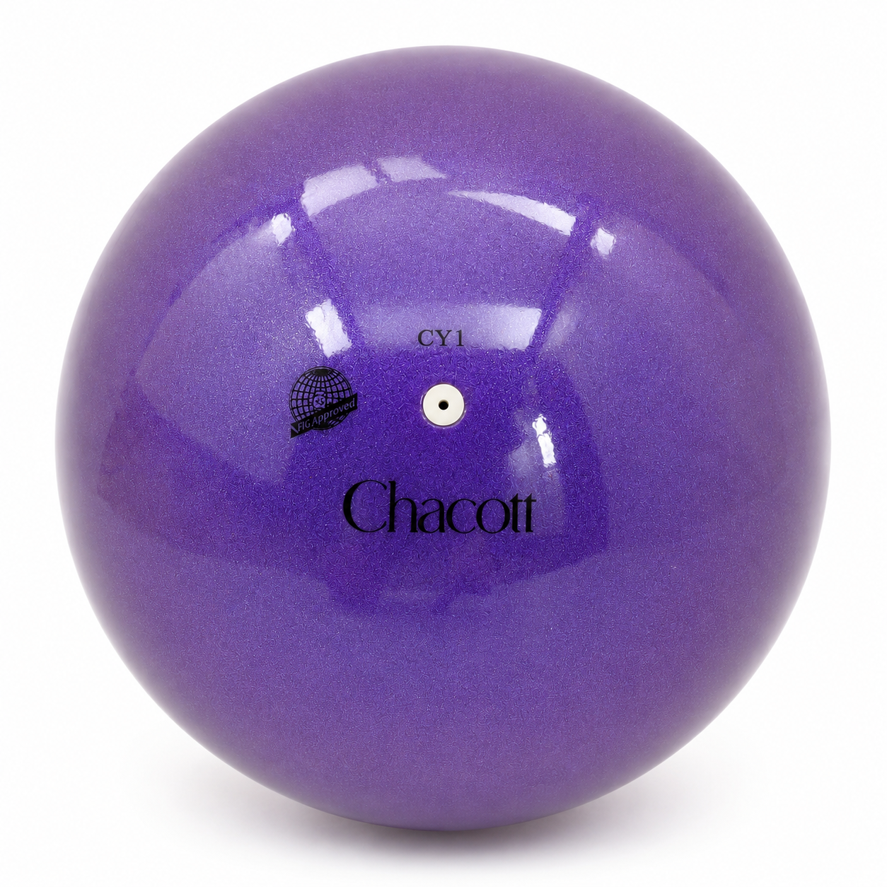 М’яч для художньої гімнастики Chacott FIG Glossy Purple 777 18,5 см
