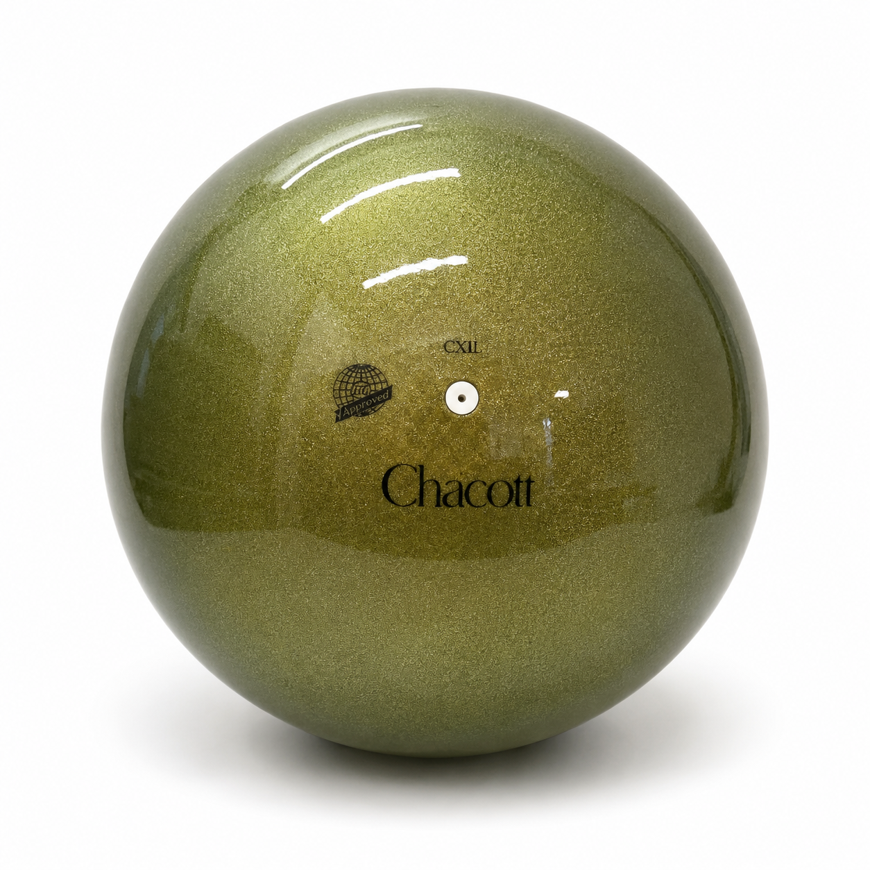 М’яч для художньої гімнастики Chacott Glossy Ever Green 18,5 см