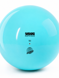 М’яч для художньої гімнастики Sasaki M-20A Light Blue LIBU 18,5 см