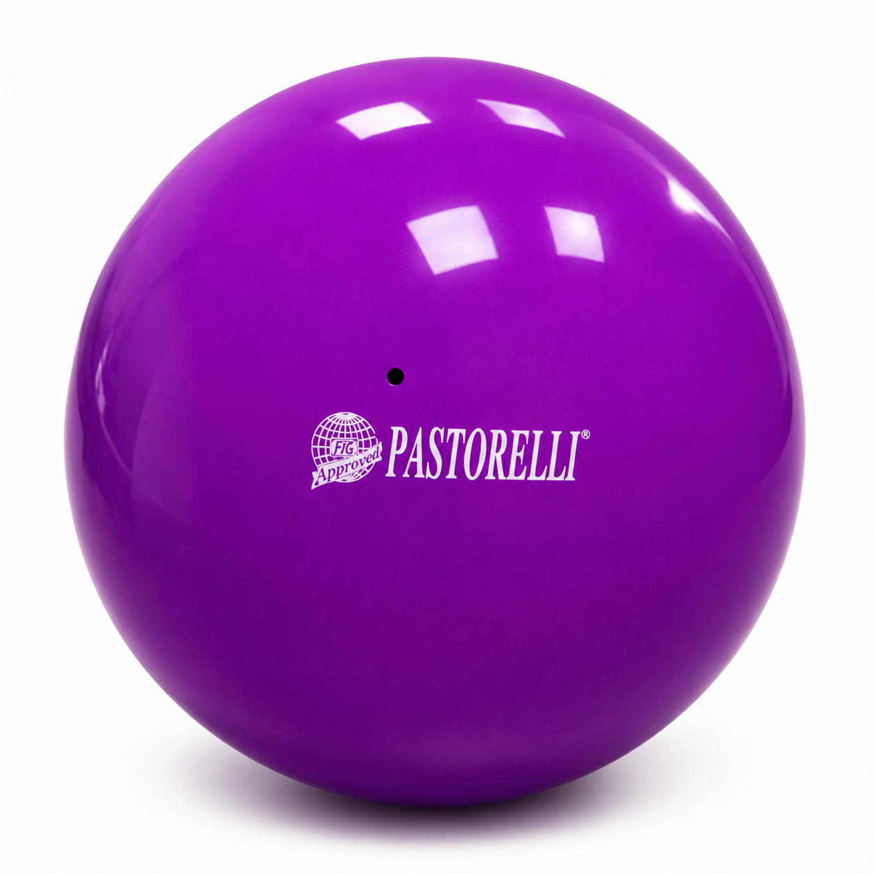 М’яч для художньої гімнастики Pastorelli FIG New Generation Violet 18 см