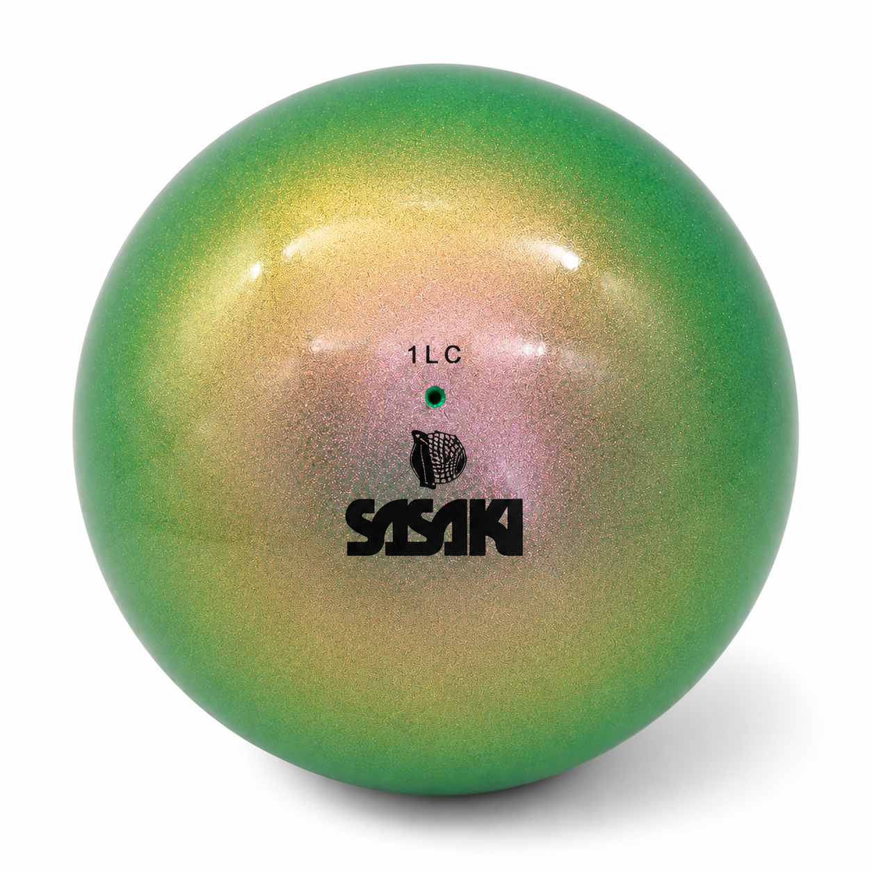 М’яч для художньої гімнастики Sasaki M-207AU Mystic Green MSG 18,5 см