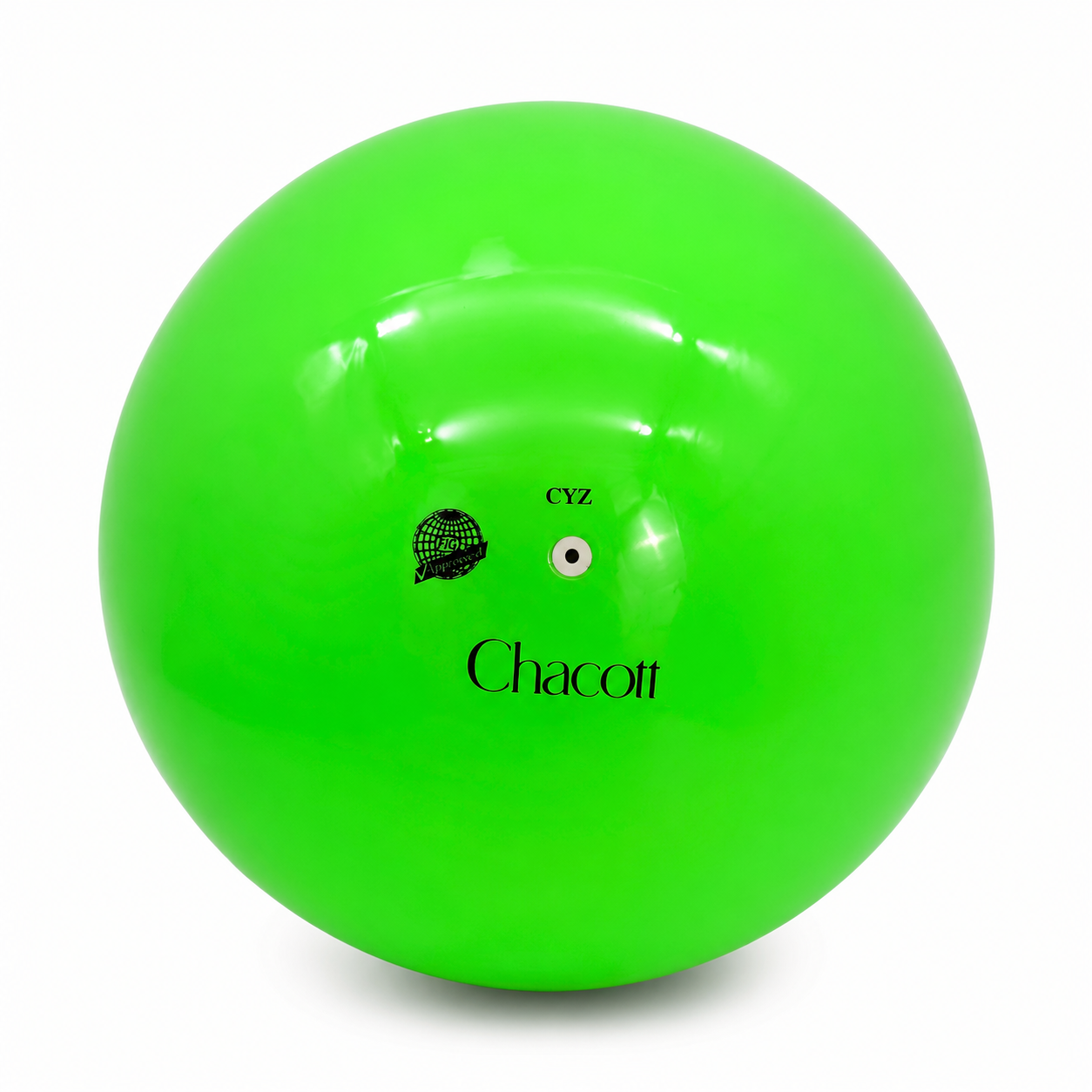М’яч для художньої гімнастики Chacott FIG Lime Green 032 18,5 см