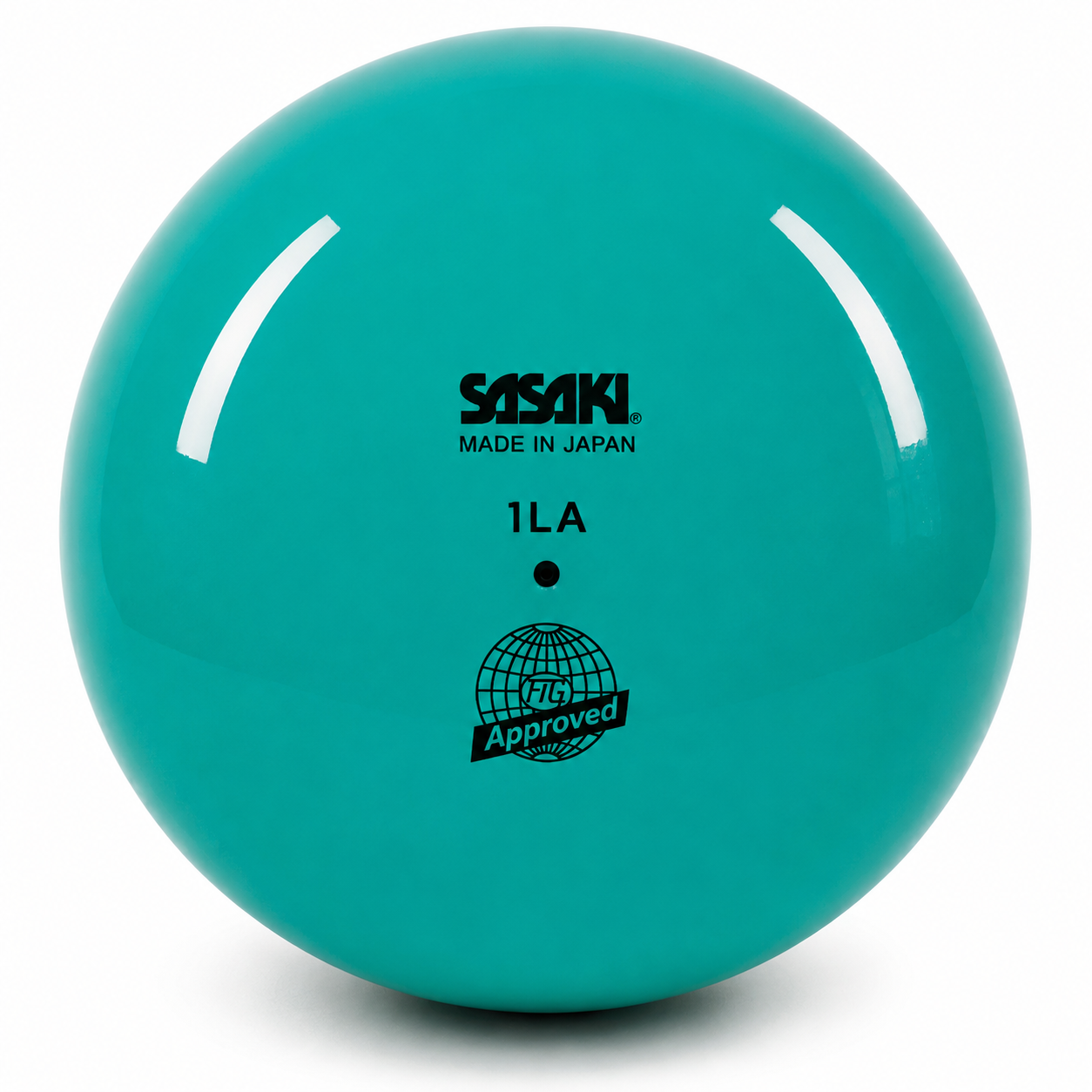 М’яч для художньої гімнастики Sasaki M-20A Emerald Green EMG 18,5 см