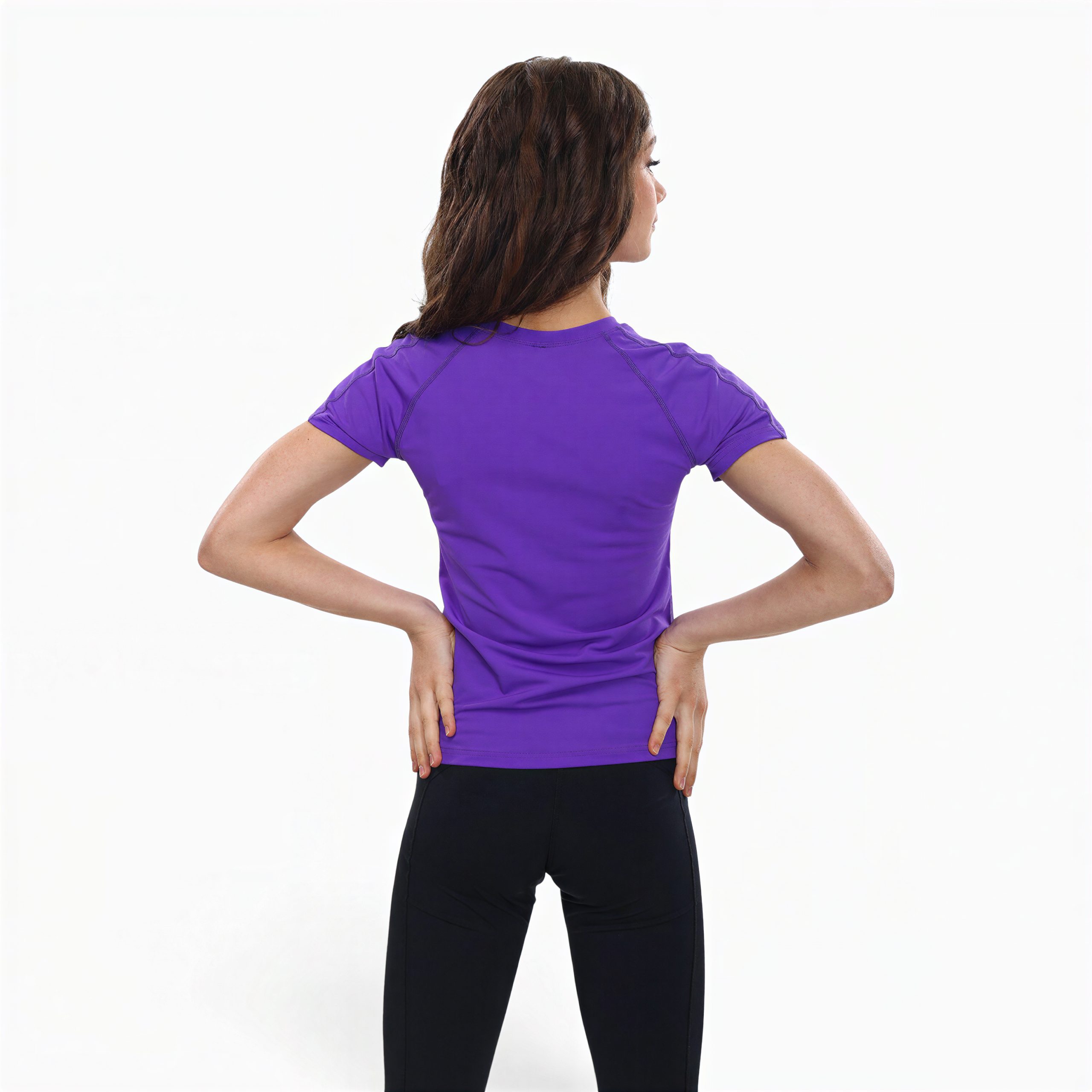 LIDER Neo Violet Artistic Gymnastics T-Shirt