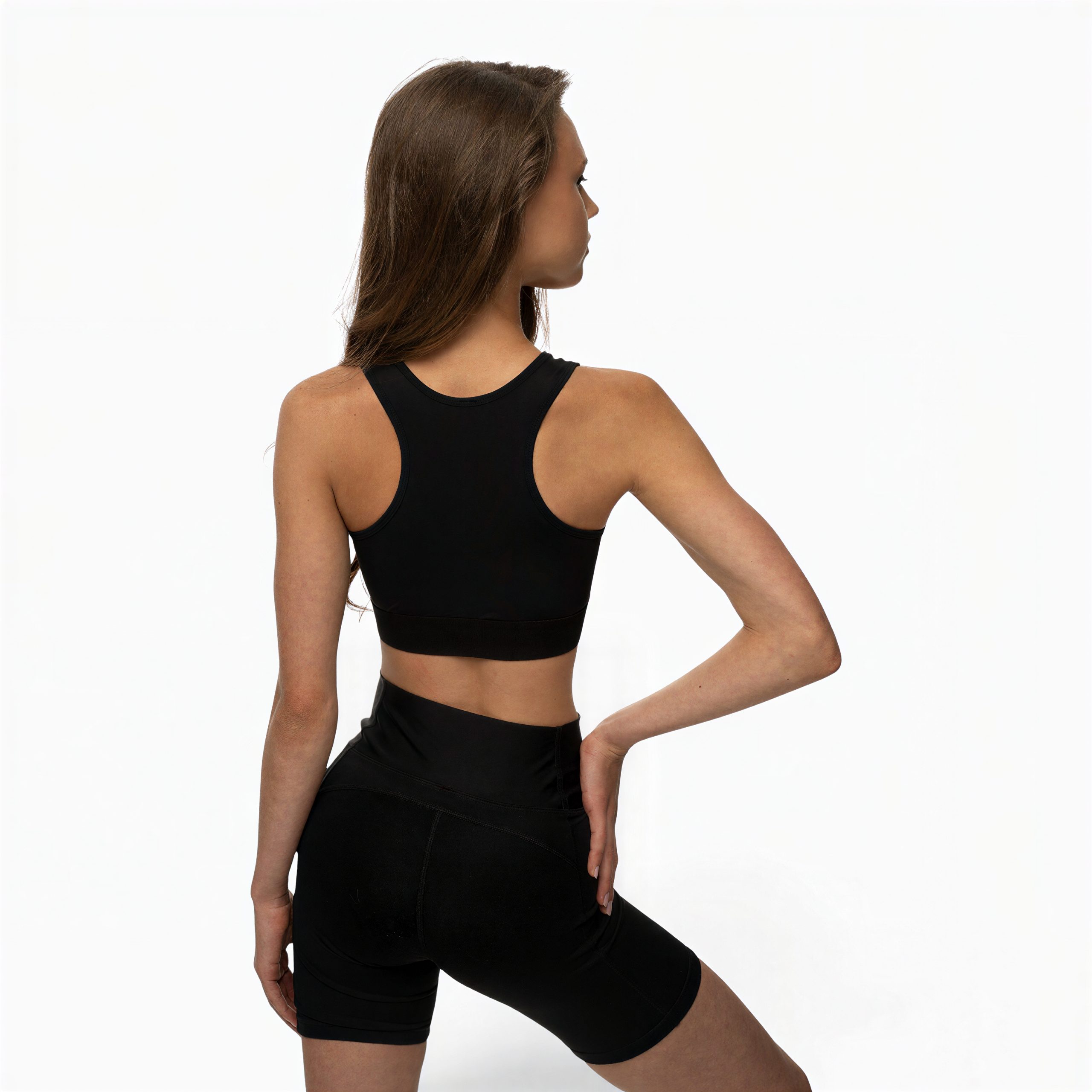 LIDER Active Tank Top for Artistic Gymnastics Black - Image 2